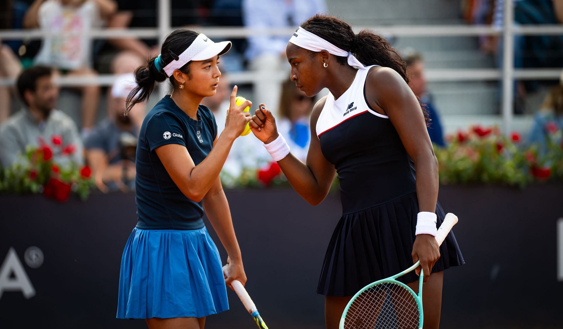 Alexandra Eala and Coco Gauff - Source: Getty